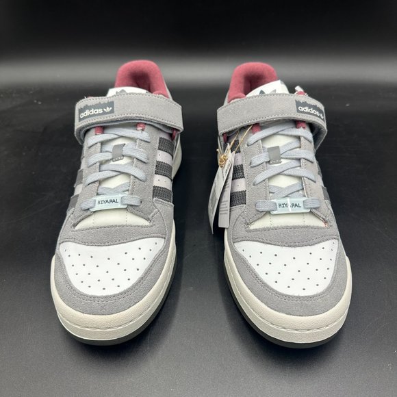 Adidas Originals Forum 84 Low Home Alone 2 Grey White ID4328 Men's Size 10 - Picture 4 of 8